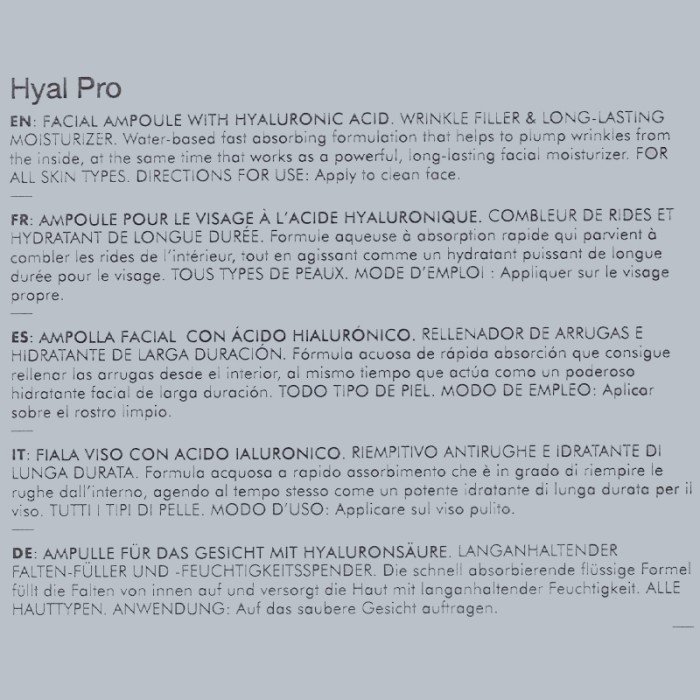 Casmara Hyal Pro Flash Solution Ampoules 5 X 2.5ml
