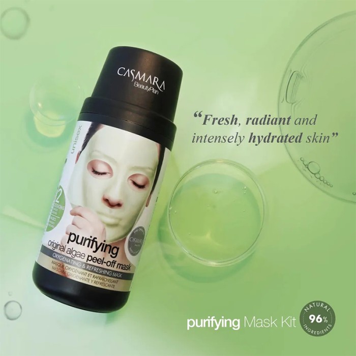 Casmara Purifying Algae Peel Off Mask Kit New