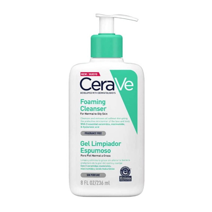 CERAVE Foaming Facial Cleanser 8oz