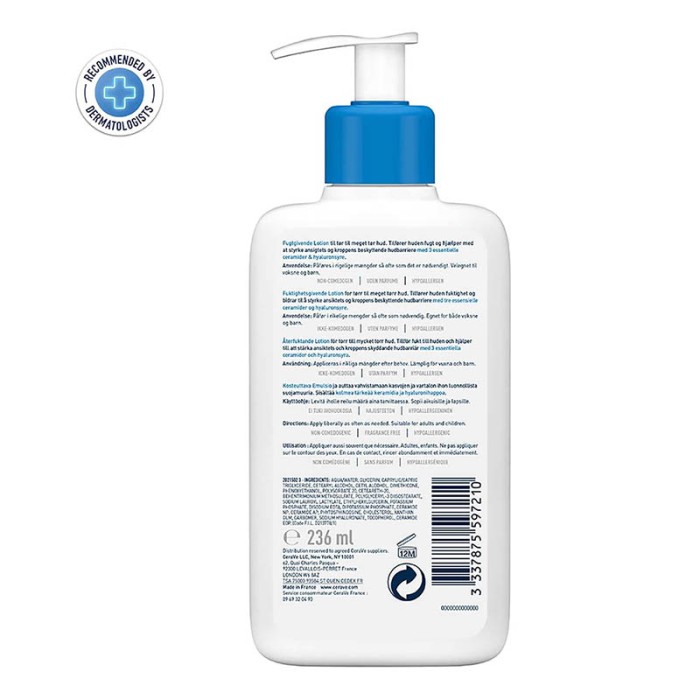 CERAVE Moisturizing Lotion 8oz