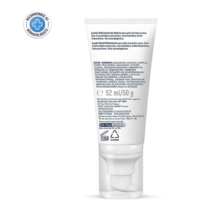 CERAVE PM Facial Moisturizing Lotion 52ml