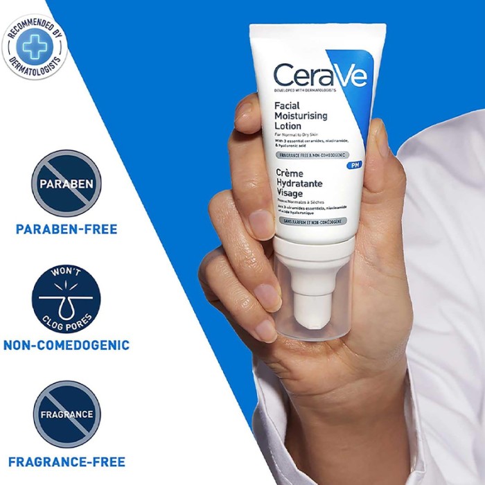 CERAVE PM Facial Moisturizing Lotion 52ml