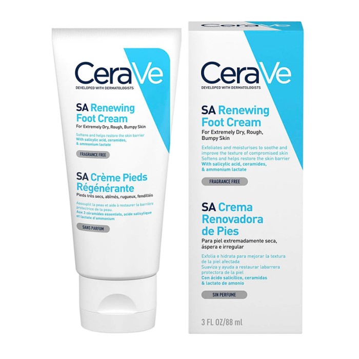 CERAVE Renewal SA Foot Cream 3oz