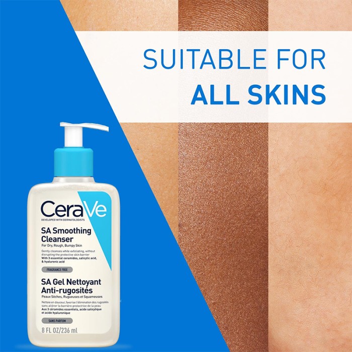 CERAVE SA Smooth Cleanser 8oz En/F