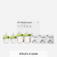 Comotomo Baby Feeding Bottle Bundle – Green