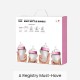 Comotomo Baby Feeding Bottle Bundle – Pink