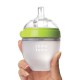 Comotomo Natural Feel Baby Bottle 150ml – Green & White