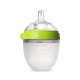 Comotomo Natural Feel Baby Bottle 150ml – Green & White