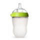 Comotomo Natural Feel Baby Bottle 250ml – Green & White