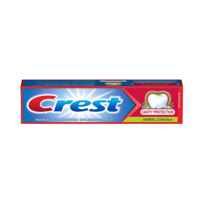 Crest 3D Cavity Protection Herbal Toothpaste 125ml