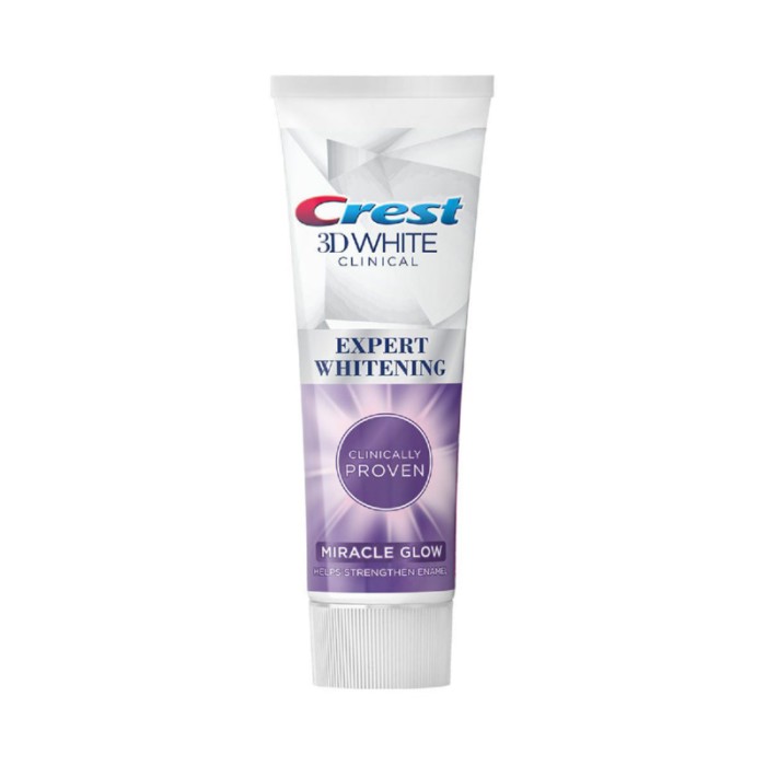 Crest 3D Clinical Miracle Glow Advanced Whitening Toothpaste - 75ml