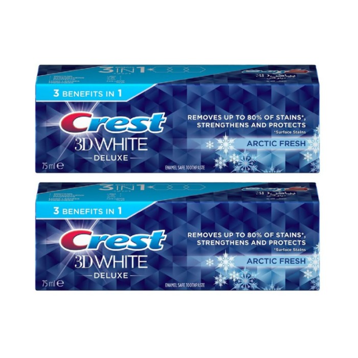 Crest 3D White Artic Fresh Pack of 2
