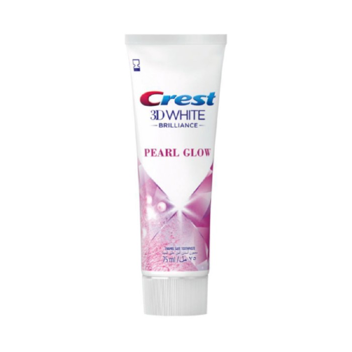 Crest 3D White Brilliance Pearl Glow Toothpaste 75ml