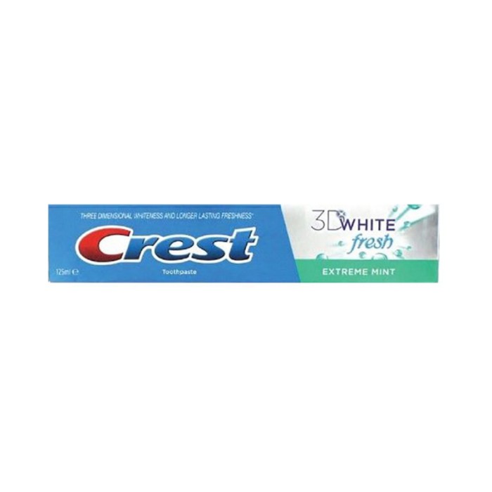 Crest 3D White Extreme Mint Toothpaste 125ml
