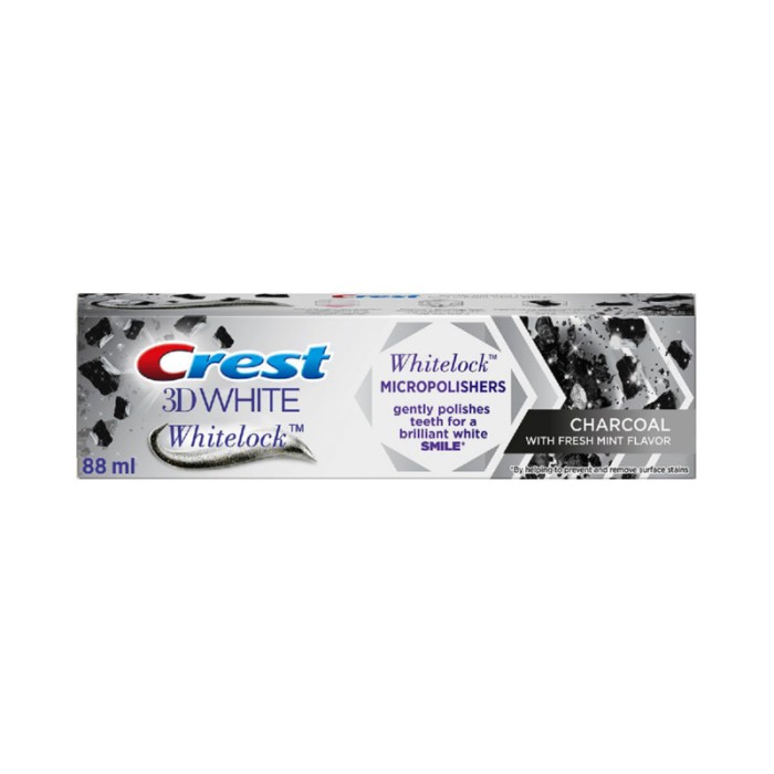 Crest 3D White Toothpaste W/ Charcoal