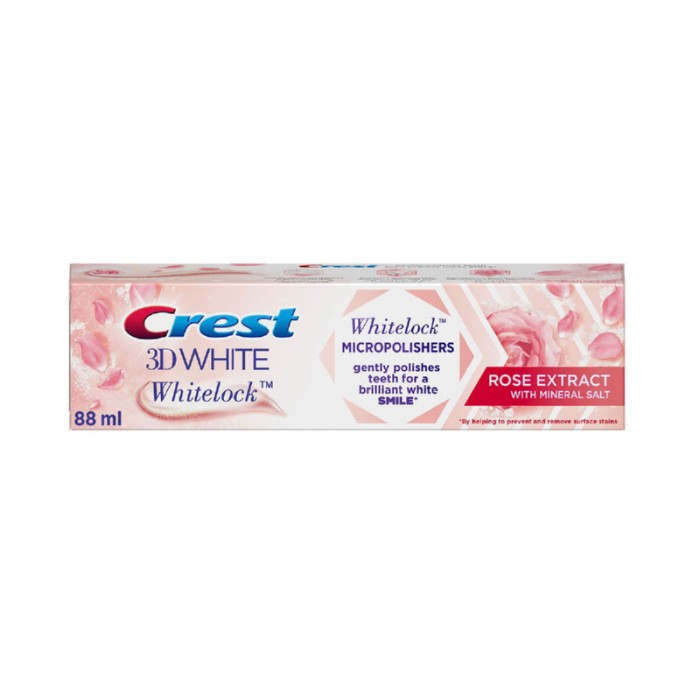 Crest 3D White Toothpaste W/ Rose Extract