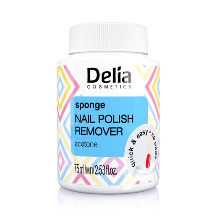 Delia Sponge Nail Polish Remover 75ml
