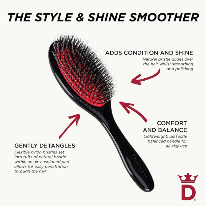 Denman Brush D81M Medium Style and Shine