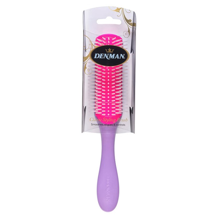 Denman D3 African Violet Med Style Brush