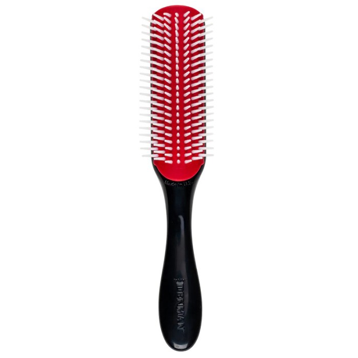 Denman D3 Black With Gold Crown Med Style Brush