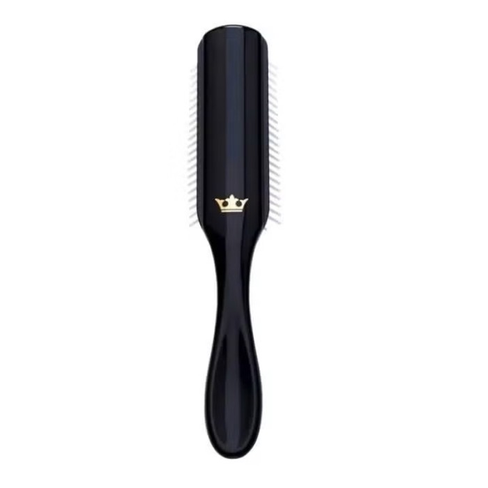 Denman D3 Black With Gold Crown Med Style Brush