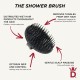 Denman D6 Shampoo/massage Brush Black