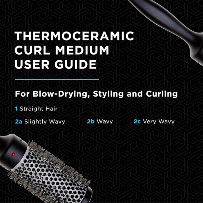 Denman D75 Ceramic Hot Curl Brush 38mm