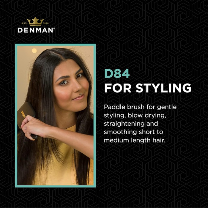 Denman D84 Hand Bag Paddle Brush