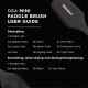 Denman D84 Hand Bag Paddle Brush