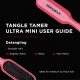 Denman D90 Tangle Tamer Pink Brush