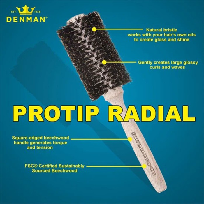 Denman Dprotip 2 25mm Radial Brush