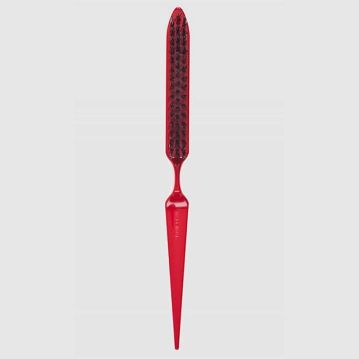Denman Dressing Out Backcomber Brush Red