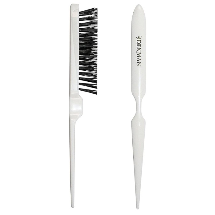 Denman Dressing Out Backcomber Brush White
