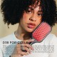 Denman Power Paddle Brush Black