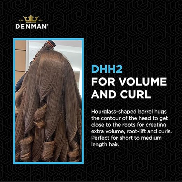 Denman Small Head Hugging Hot Curl Brush (33mm)