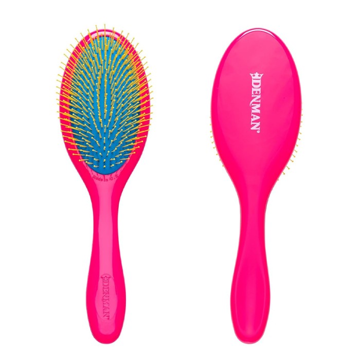 Denman Tangle Tamer Brush D93 Gentle Pink