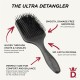 Denman Tangle Tamer Ultra Paddle Brush Black