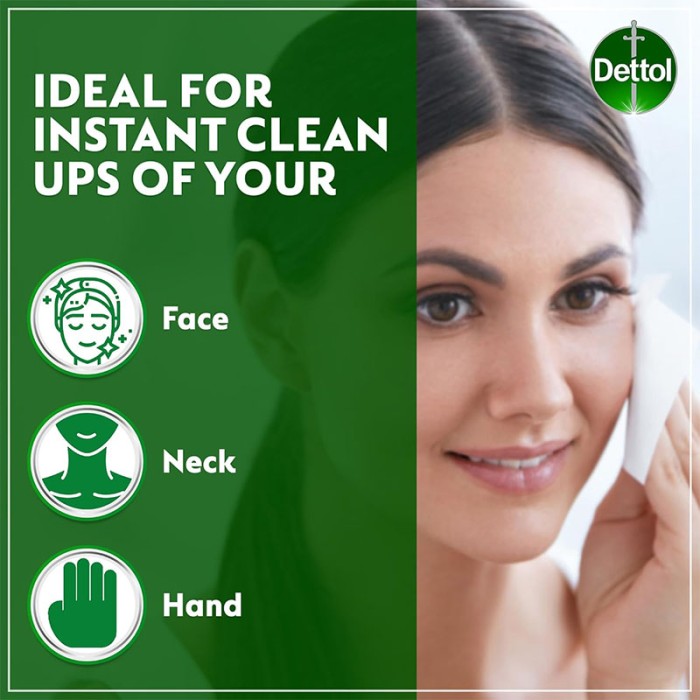 Dettol Antibacterial Wipes Original 80s