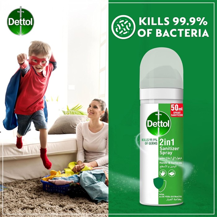 Dettol Hand Sanitizer Spray 50ml