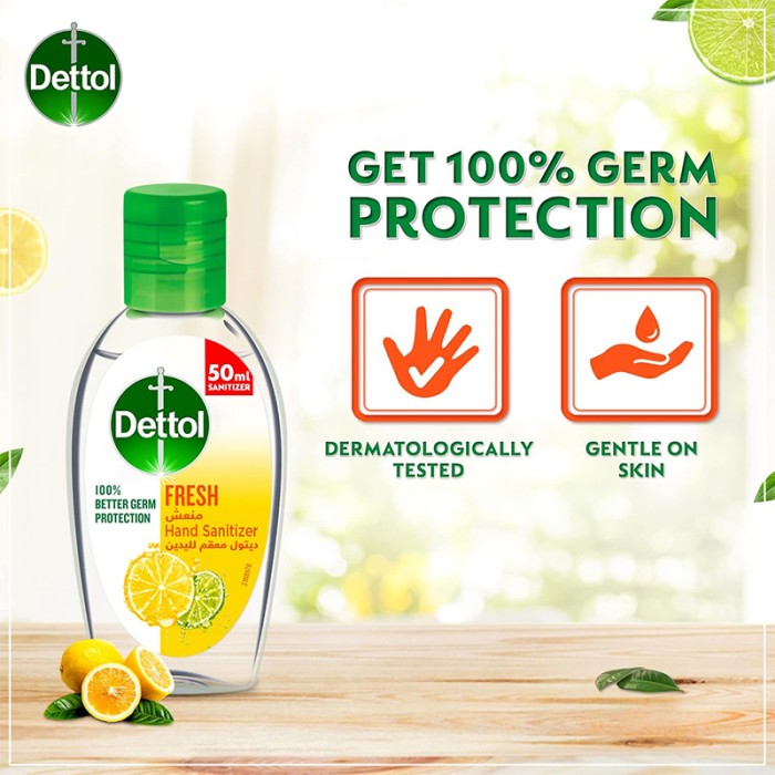 Dettol Hand Sanitizer Spring Fresh 50ml