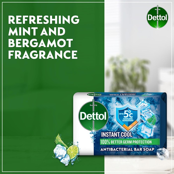 Dettol Soap Cool 120gm