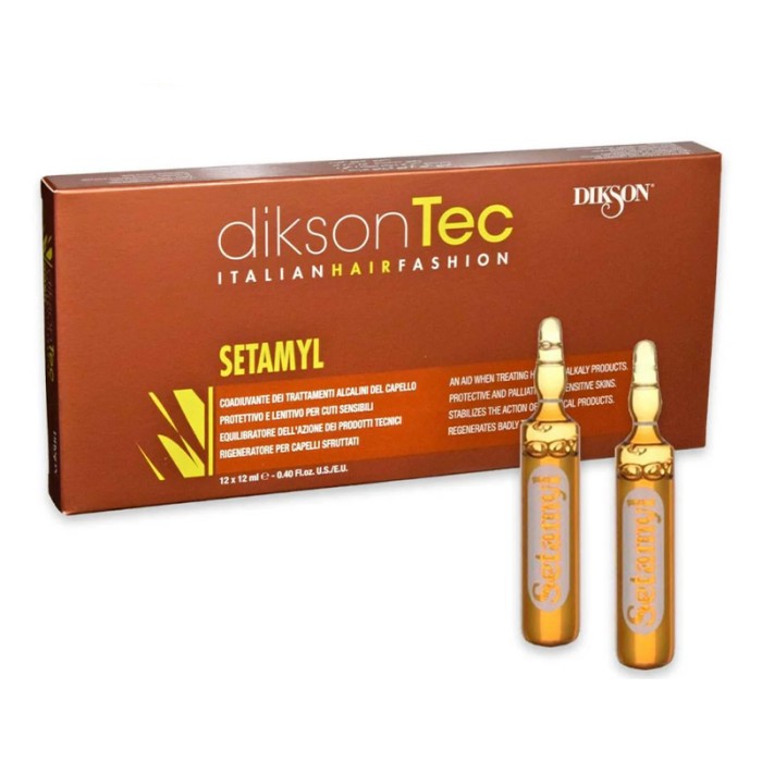 Dikson AMP Setamyl Hair Supplement of Alkaline Treatments 12x12ml