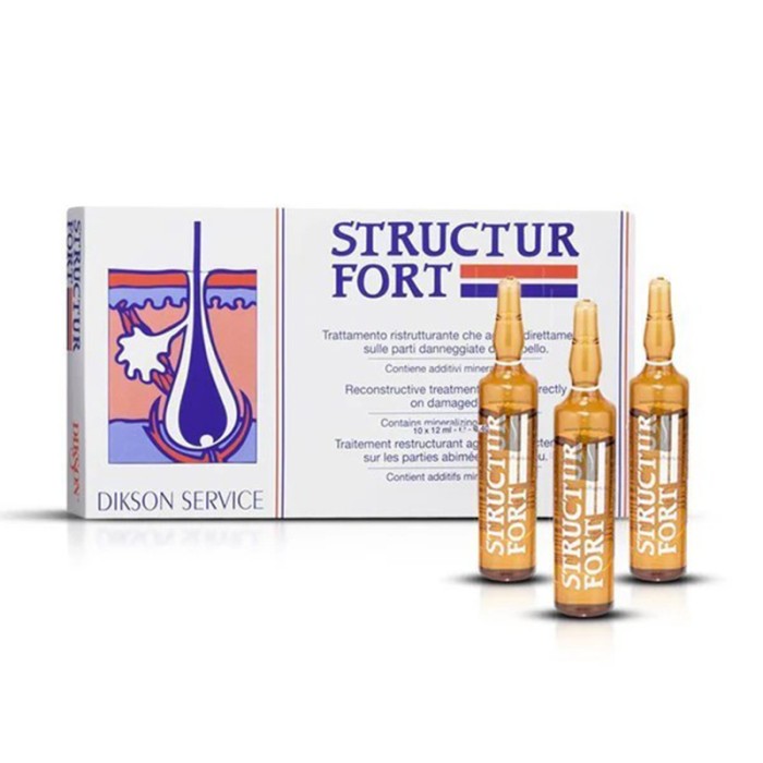 Dikson AMP Structur Fort Hair Restructuring Treatment 10x12ml