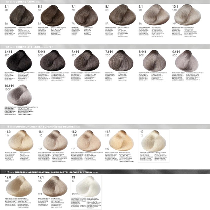 Dikson Color Chart Small