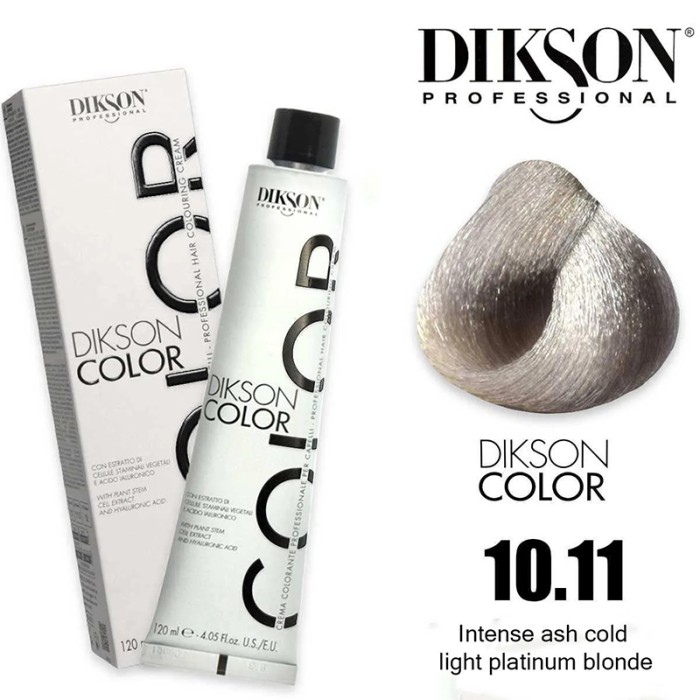 Dikson Hair Color 10.11 120ml