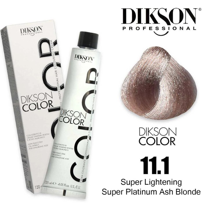 Dikson Hair Color 11.1 120ml