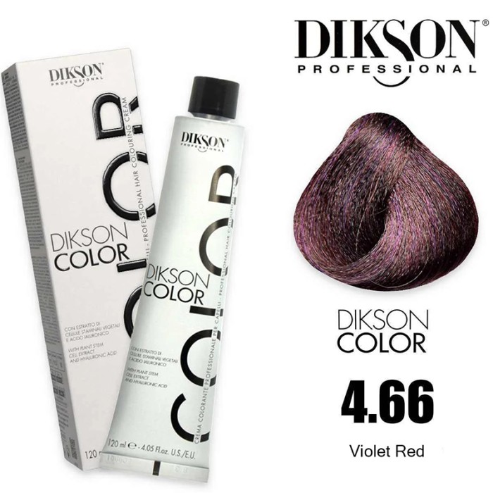 Dikson Hair Color 4.66 120ml
