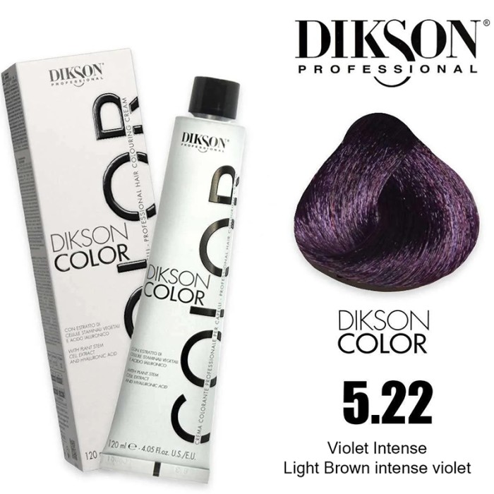 Dikson Hair Color 5.22 120ml