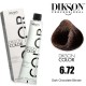 Dikson Hair Color 6.72 120ml