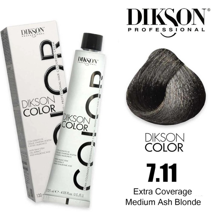Dikson Hair Color 7.11 120ml